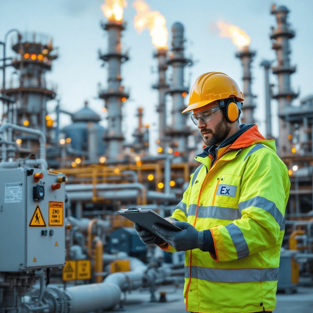 On-site ATEX inspection – checking Ex equipment in a facility with explosive atmospheres